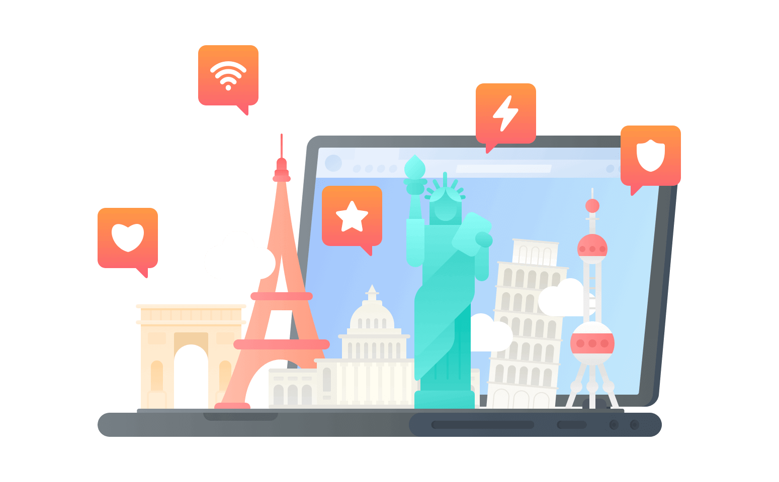 在米西太平洋群岛连接到中国vpn - SPEEDCN